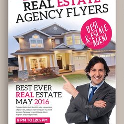 Realtor Flyers Real Estate Flyer Templates Free Format Agent Template Agency Business Examples Marketing