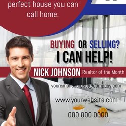The Highest Standard Real Estate Agent Flyer Template For Your Needs Ts