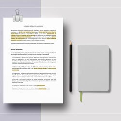 Tremendous Exclusive Distribution Agreement Template In Word Apple Pages Agents Purchasing Now