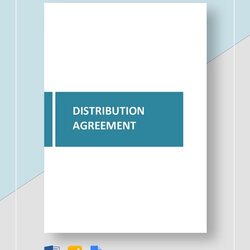 Distribution Agreement Examples Docs Word Example Template Details