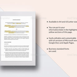 Very Good Distribution Agreement Template In Word Google Docs Apple Pages