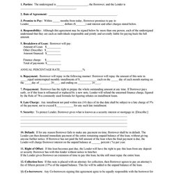 Capital Free Loan Agreement Templates Word Template Lab