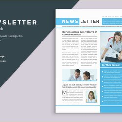 Wonderful Easy Newsletter Templates Free Of Business Template Brochure