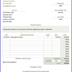Freelance Invoice Template Templates Resume Examples Doc