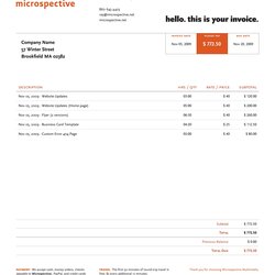 Swell Freelance Artist Invoice Template Ideas Invoices Receipt Smashing Bill Letterhead Excel