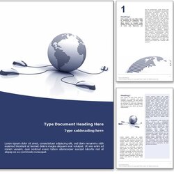 Brilliant Royalty Free Courses Online Microsoft Word Template In Blue Cover Templates Green Designs Ms Report