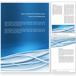 Magnificent Layout Microsoft Word Template Design