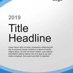 Splendid Cover Word Microsoft Template Templates Portfolio Example Title Report Editable Office Surprising