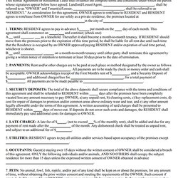 Capital Sample Lease Agreement Templates Free Download Edit And Sign Rental House Template Property