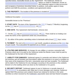 Peerless Free Printable Rental Lease Agreement Templates Word Template Agreements Form Renters Rent Own