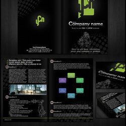 Wizard Brochure Template By On
