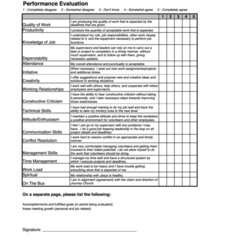 Super Employee Self Evaluation Form Printable Download Page Thumb Big