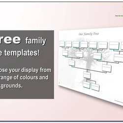 Family Tree Template Editable Free Word Microsoft Chart Excel Templates Blank Genealogy Choose Board