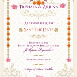Smashing Indian Wedding Card Template Invitation Cards Invites In Design Templates Scaled
