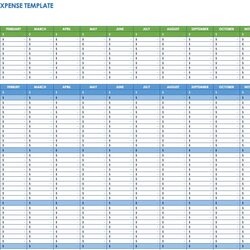 Smashing Expense Report Templates Within Per Diem Template Expenses Income